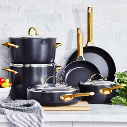 RESERVE CERAMIC NONSTICK 10PC COOKWARE SET