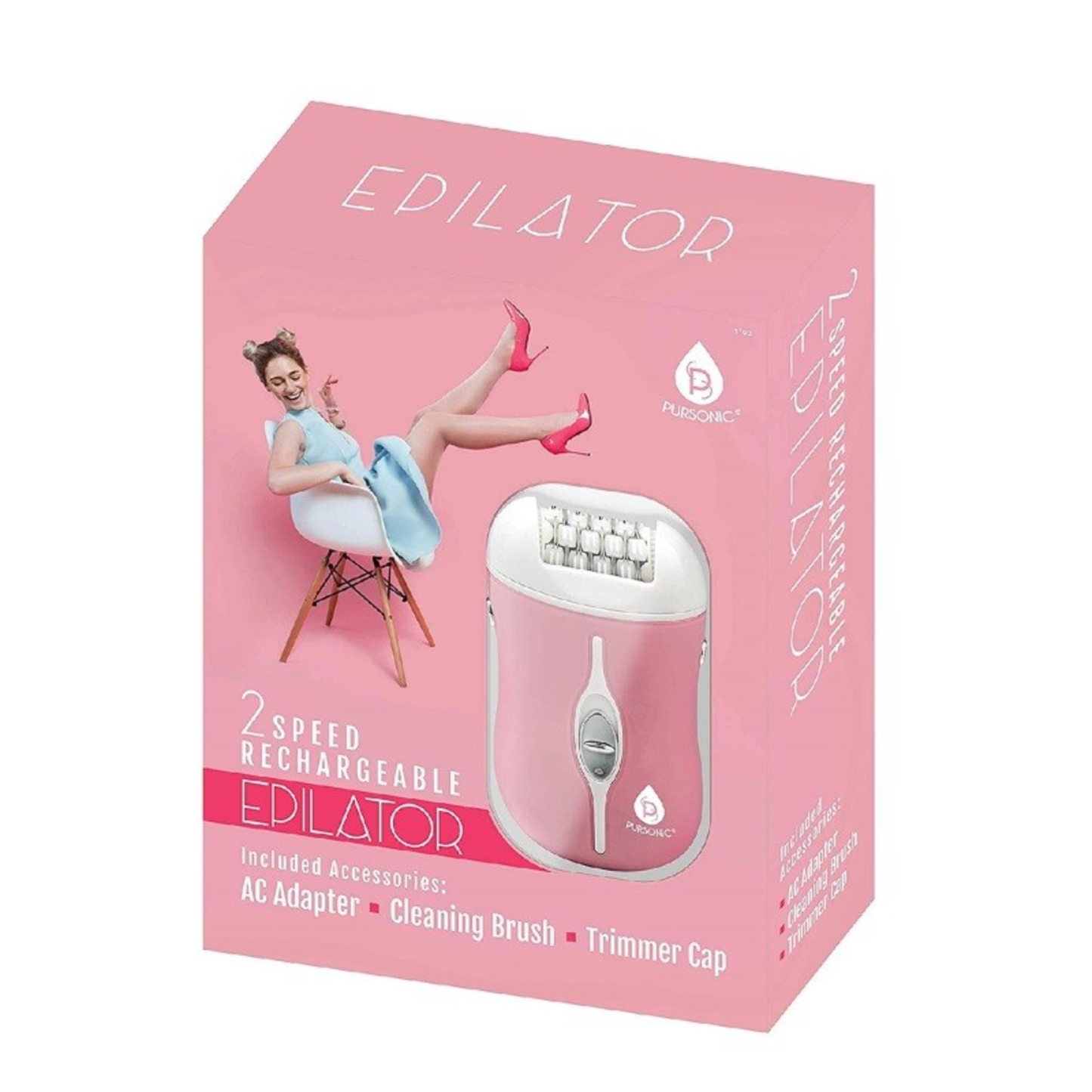 RECHARGEABLE EPILATOR & BIKINI TRIMMER