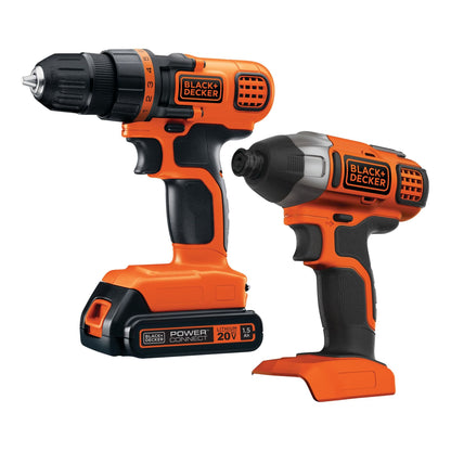 20V MAX DRILL/DRIVER + IMPACT DRIVER COMBO KIT
