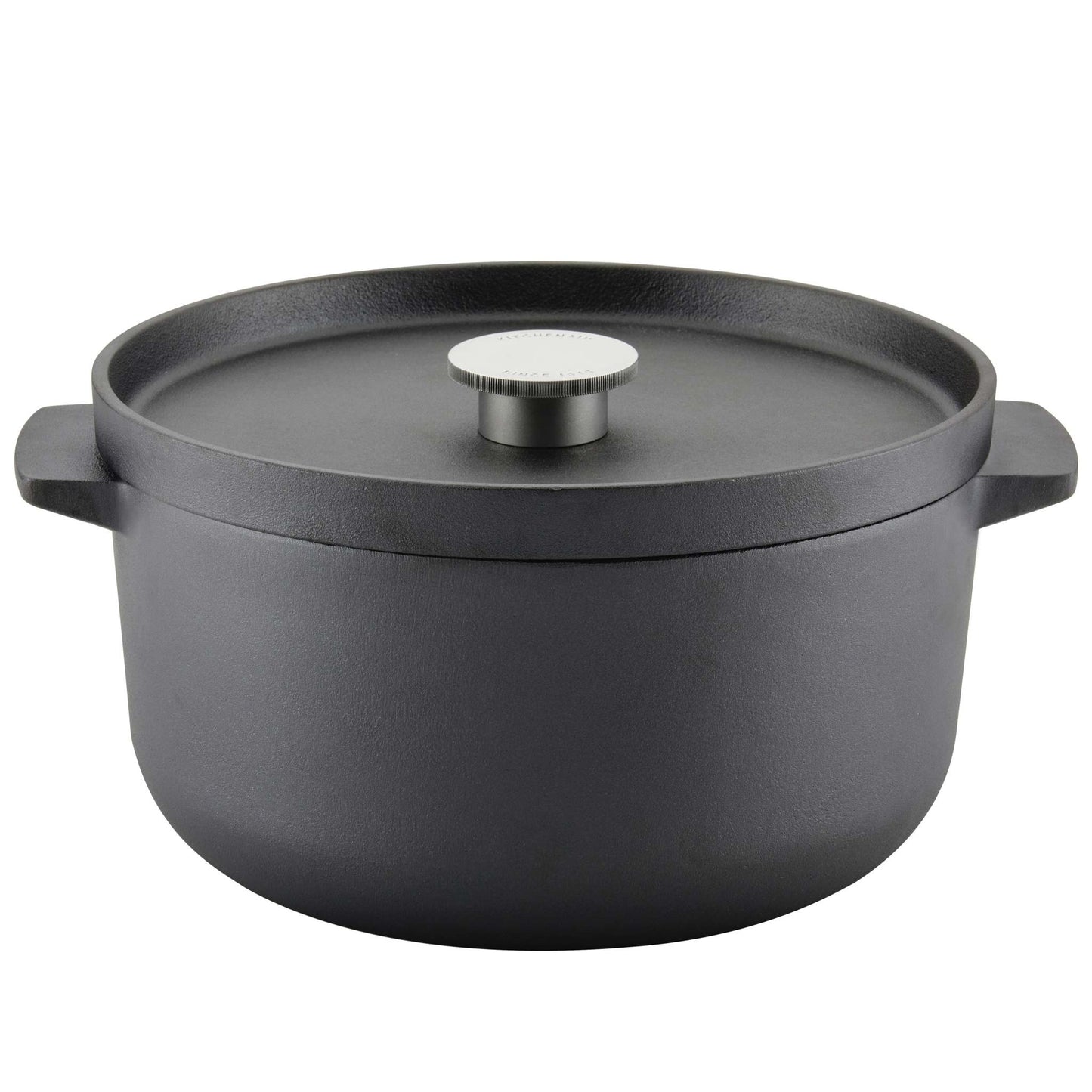 6QT PRE-SEASONED CAST IRON ROUND DUTCH OVEN