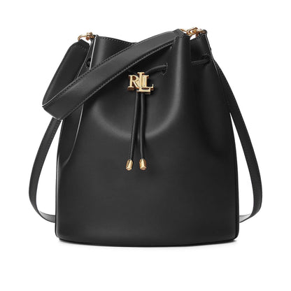 ANDIE LEATHER LARGE DRAWSTRING BAG