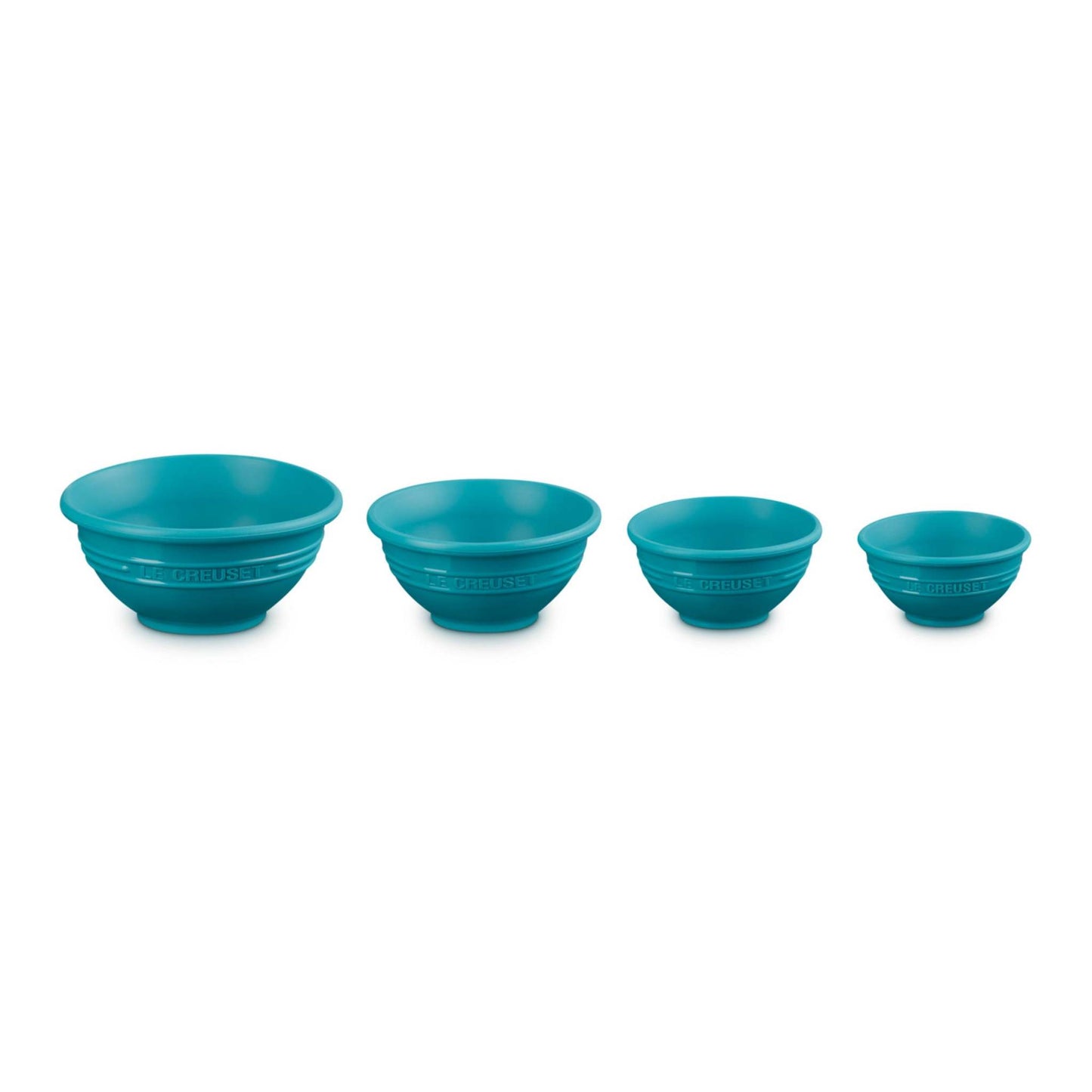 4PC SILICONE PREP BOWLS CARIBBEAN