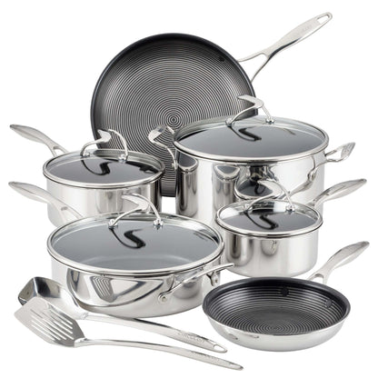 STEELSHIELD C-SERIES 10PC STAINLESS STEEL COOKWARE SET