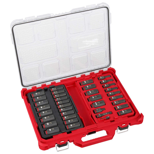 SHOCKWAVE IMPACT DUTY SOCKET 3/8" DRIVE 36PC PACKOUT SET