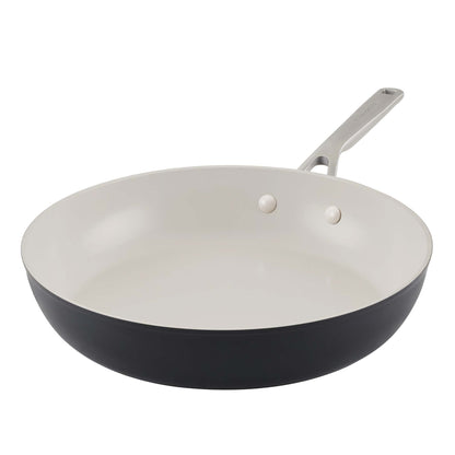 12.25" HARD ANODIZED CERAMIC NONSTICK FRY PAN