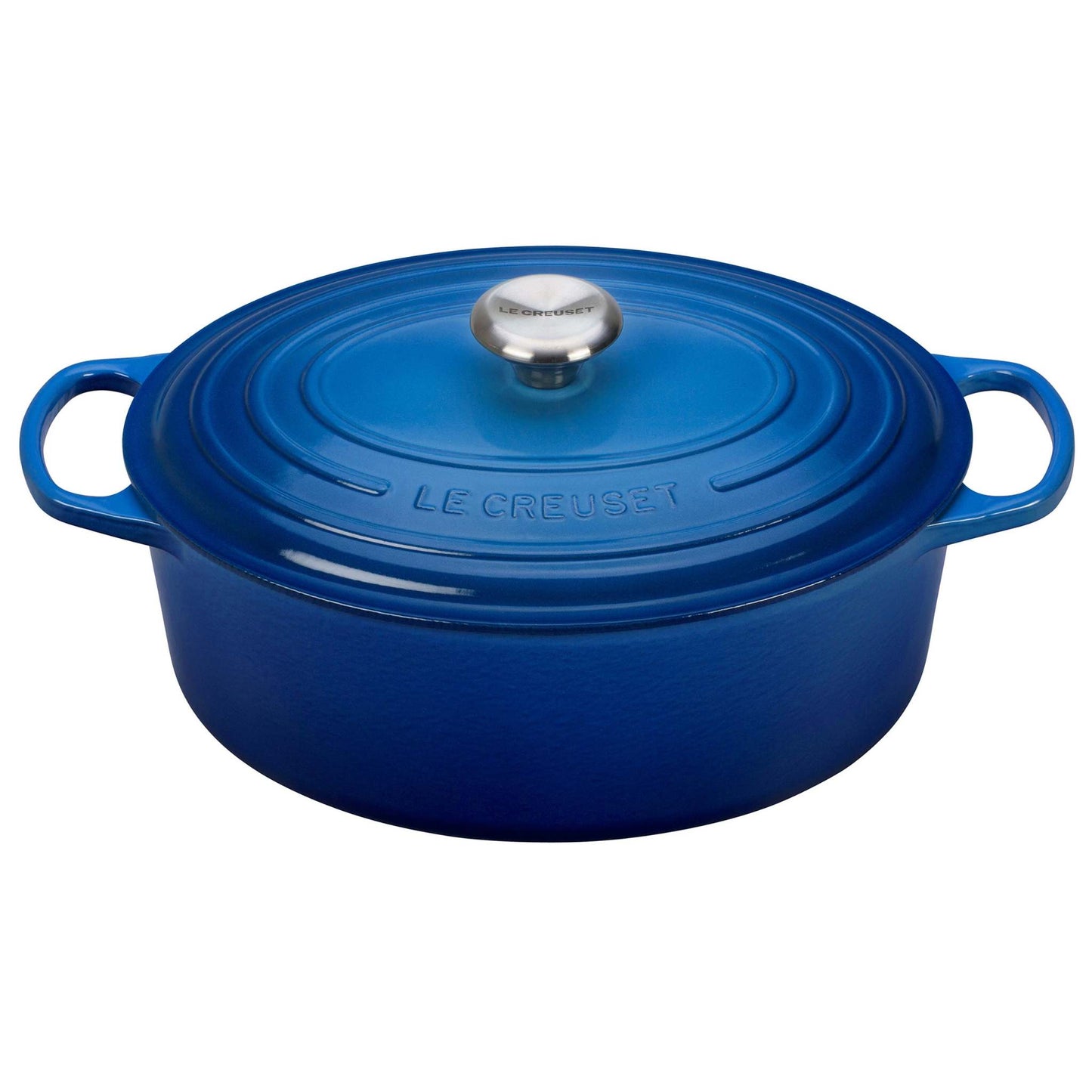 6.75QT SIGNATURE CAST IRON OVAL DUTCH OVEN MARSEILLE