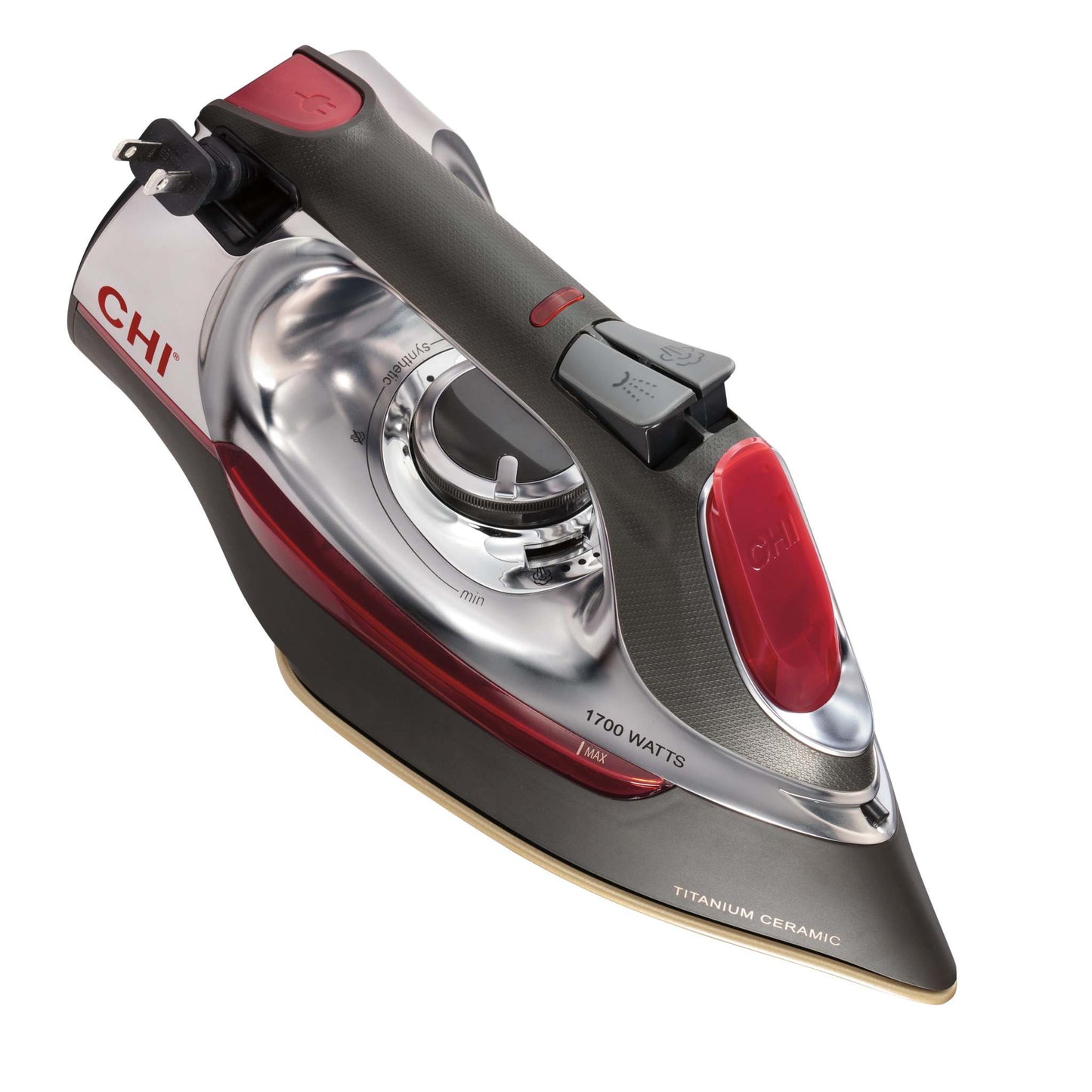 STEAM IRON W/ RETRACTABLE CORD