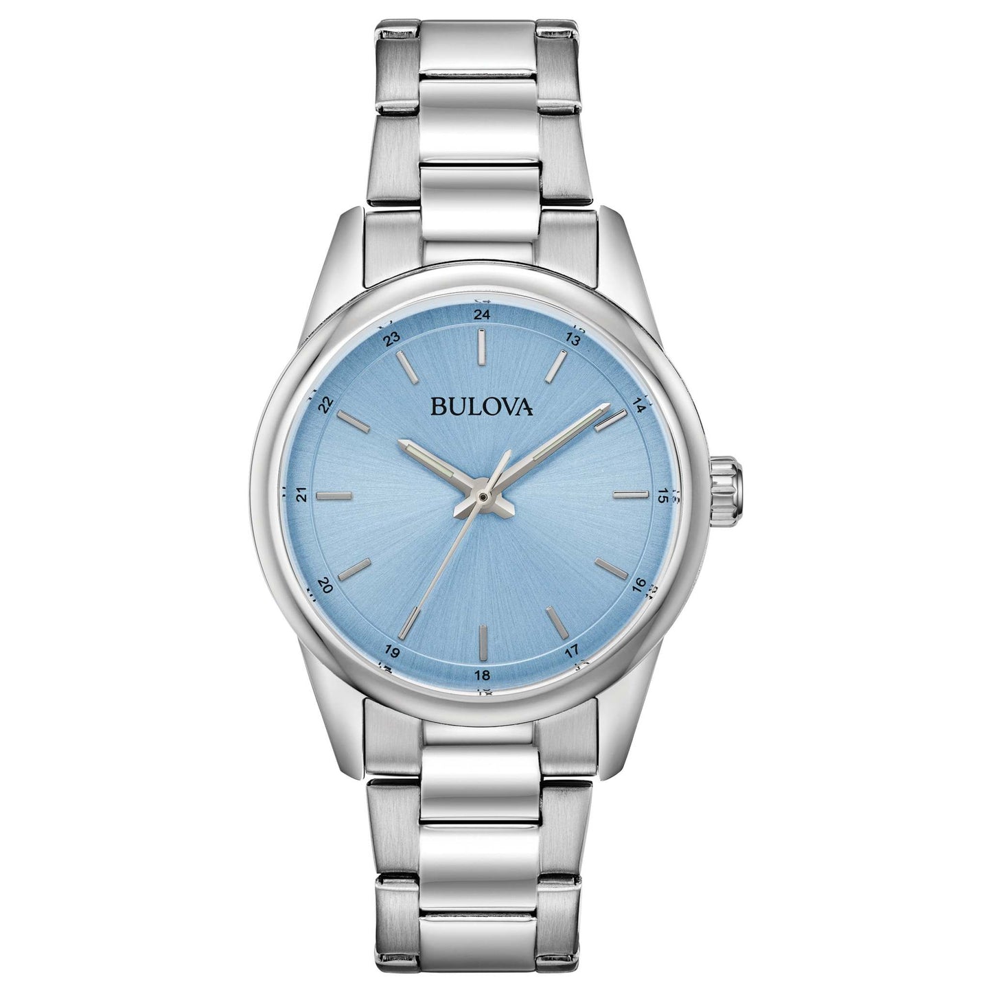LADIES' CORPORATE EXCLUSIVE STAINLESS STEEL WATCH, LIGHT