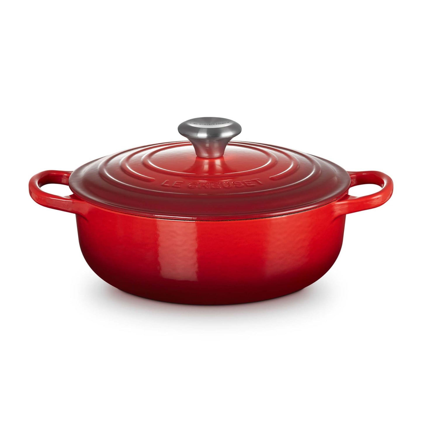 3.5QT SIGNATURE CAST IRON SAUTEUSE CERISE