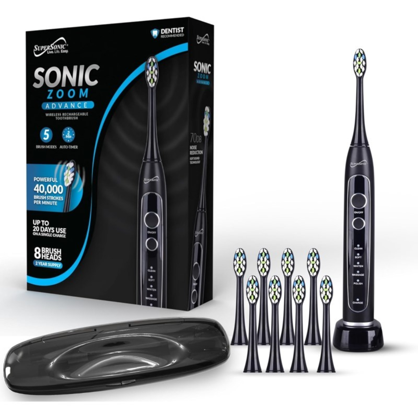 SONIC ZOOM ADVANCED WHITENING ELECTRIC TOOTHBRUSH