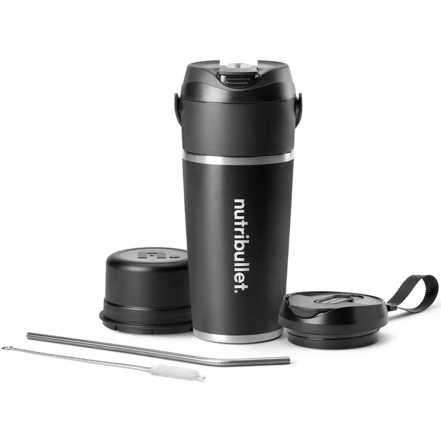 NUTRIBULLET FLIP INSULATED PORTABLE BLENDER - BLACK