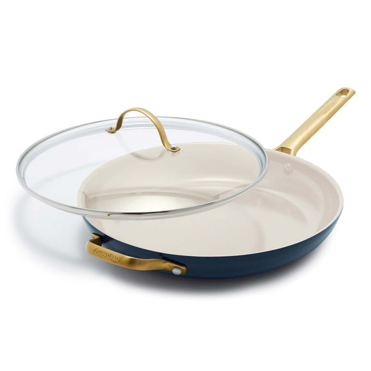 RESERVE CERAMIC 12" FRY PAN W/ LID
