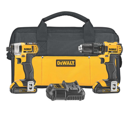 20V MAX DRILL/DRIVER & IMPACT DRIVER COMBO KIT