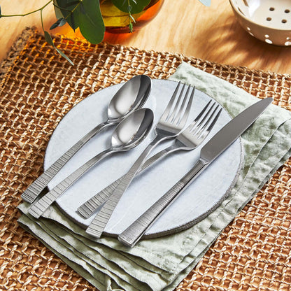 KINGWOOD 42PC FLATWARE SET