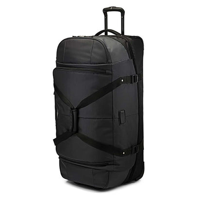 FAIRLEAD 34" DROP BOTTOM WHEELED DUFFEL MERCURY/BLACK