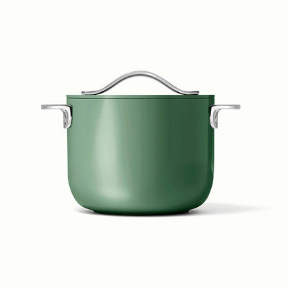 2QT NONSTICK CERAMIC PETITE COOKER W/ LID SAGE
