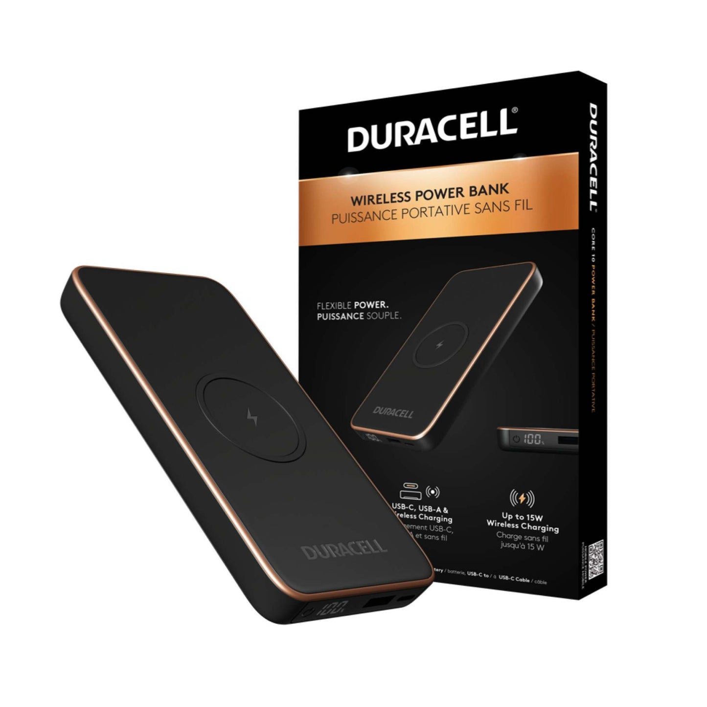 CORE 10 WIRELESS FLEXIBLE 10000MAH POWER BANK