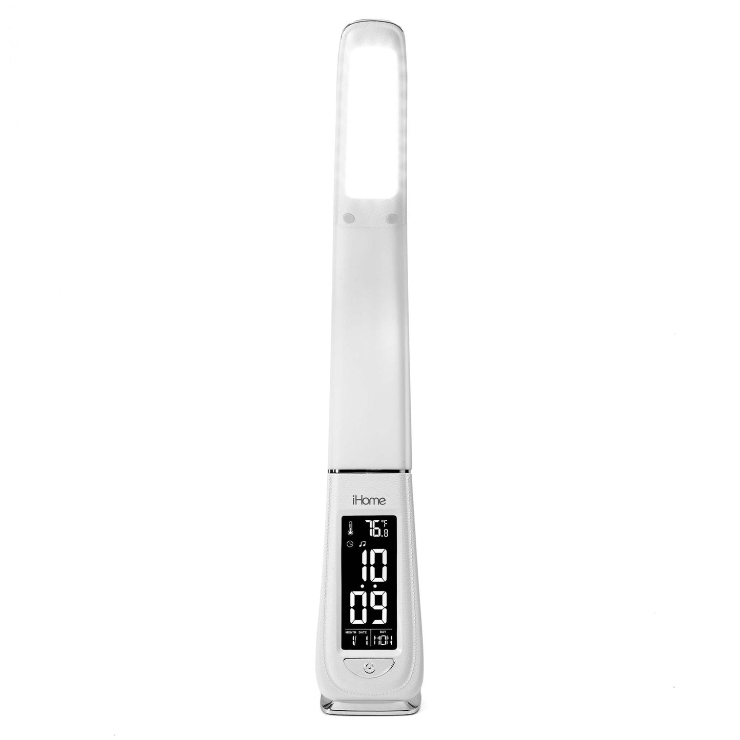 POWERLIGHT FLEX FOLDABLE LED LAMP W/ USB CHARGING & ALARM CLOCK