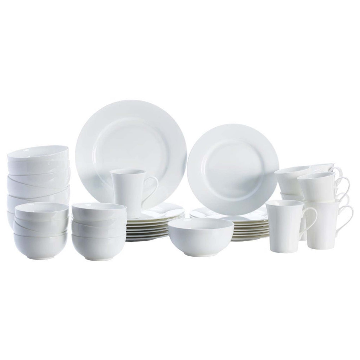 DELRAY 40PC BONE CHINA DINNERWARE SET