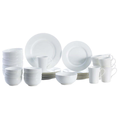 DELRAY 40PC BONE CHINA DINNERWARE SET