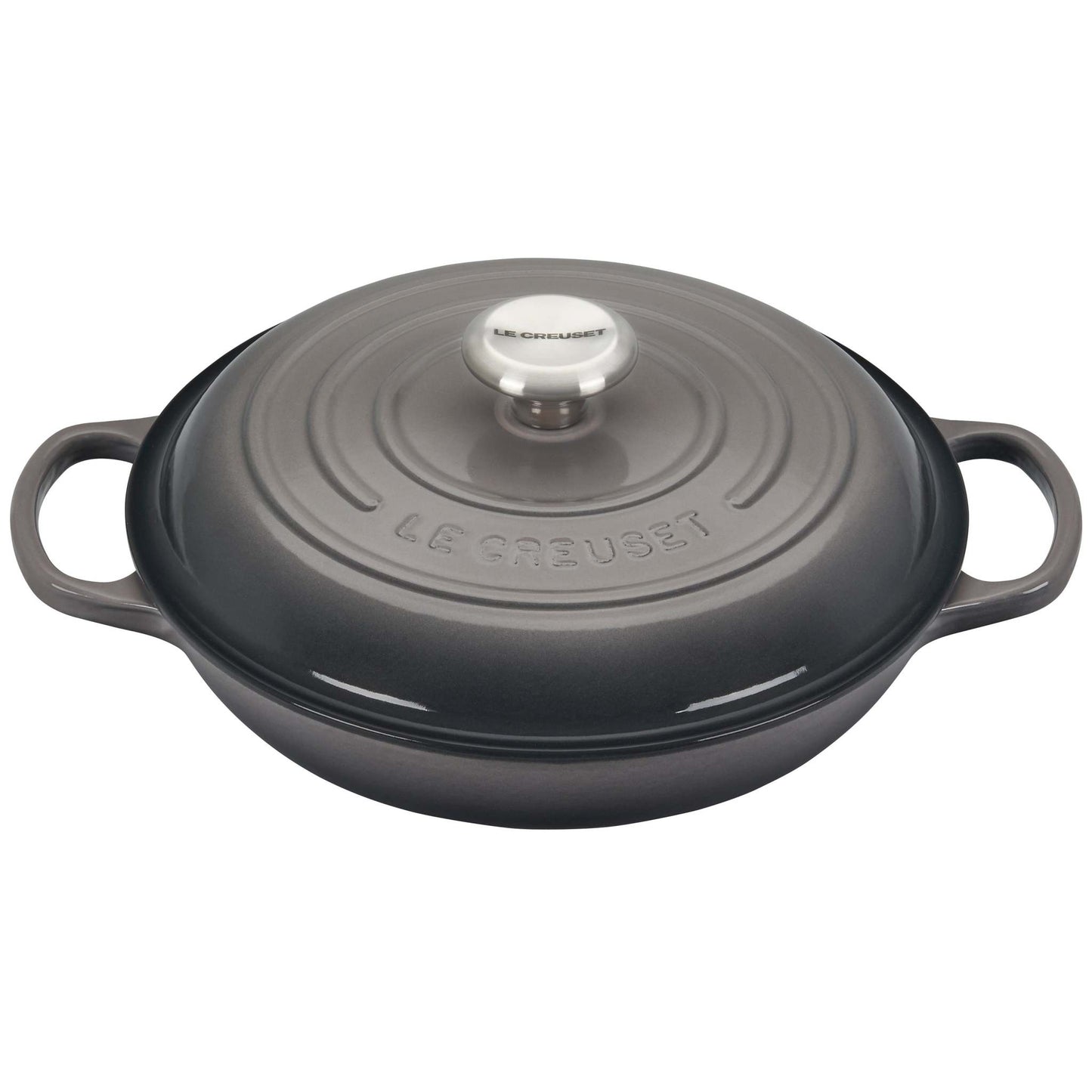 2.25QT SIGNATURE CAST IRON BRAISER OYSTER