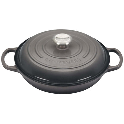 2.25QT SIGNATURE CAST IRON BRAISER OYSTER