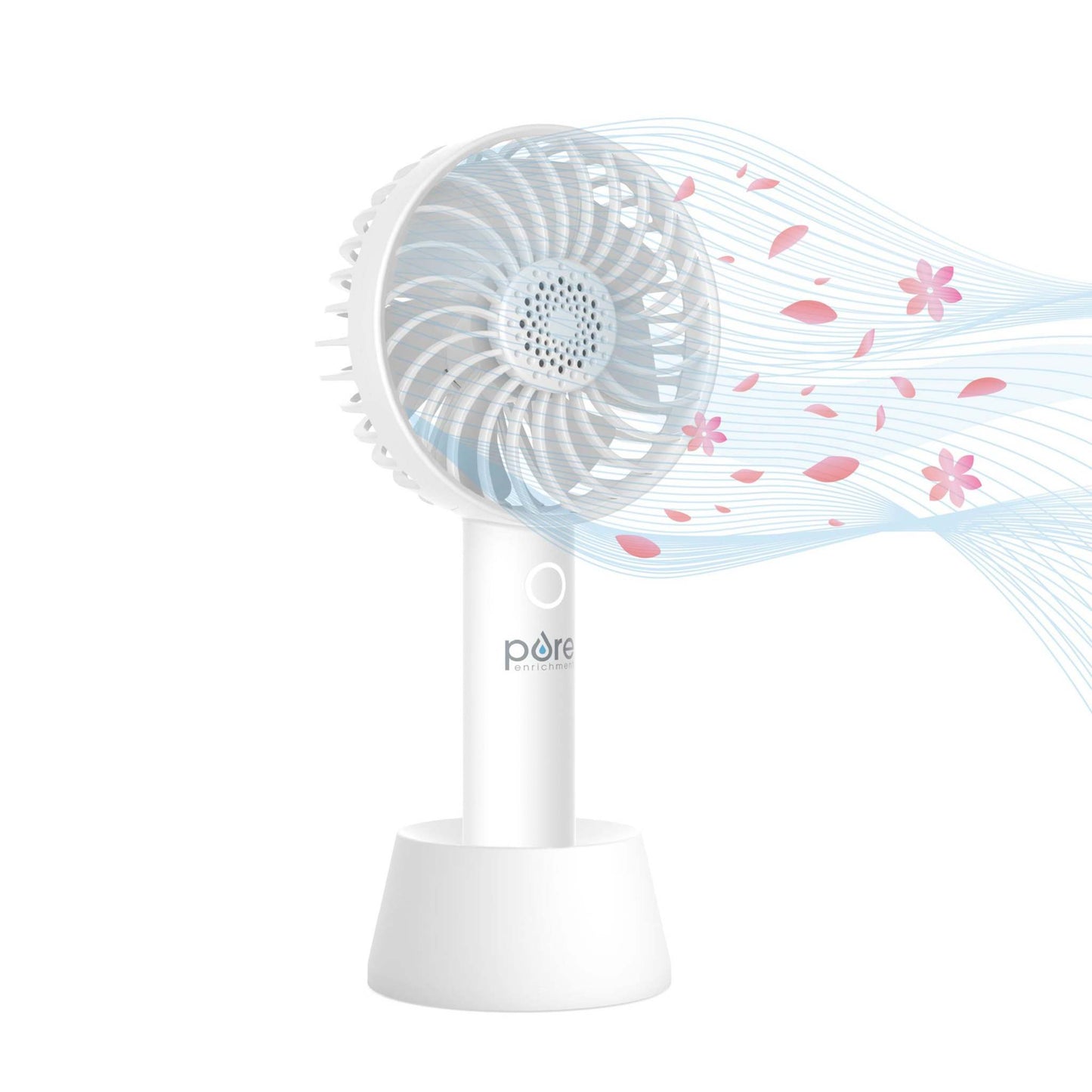 PUREBREEZE PERSONAL RECHARGEABLE HANDHELD FAN