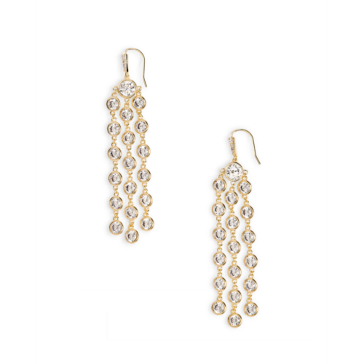 KENDRA SCOTT DAYA STATEMENT EARRINGS IN GOLD