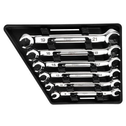 6PC METRIC DOUBLE END FLARE NUT WRENCH SET