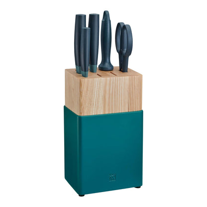 ZWILLING NOW 6PC KNIFE BLOCK SET BLUEBERRY