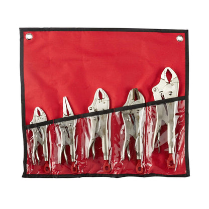 5PC TORQUE LOCK PLIERS SET
