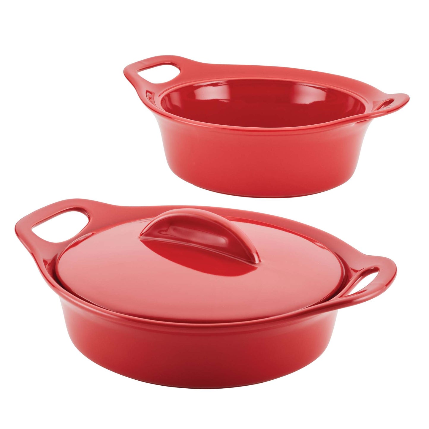 CERAMIC 3PC CASSEROLE SET