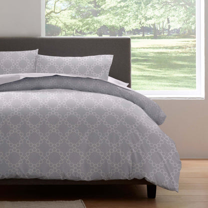 PALAIS DUVET SET - KING LIGHT GRAY