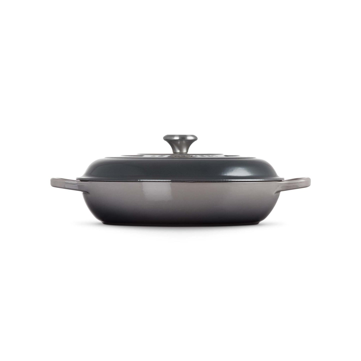 5QT SIGNATURE CAST IRON BRAISER OYSTER