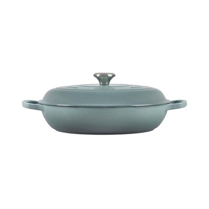 5QT SIGNATURE CAST IRON BRAISER SEA SALT