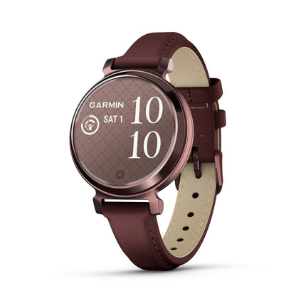 LILY 2 CLASSIC SMARTWATCH DARK W/ MULBERRY LEATHER BAND