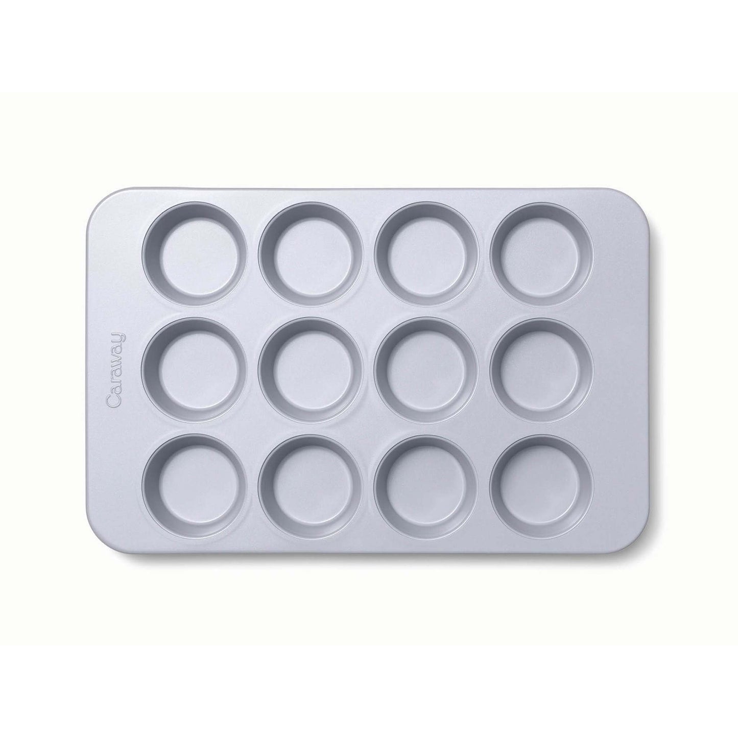 12 CUP NONSTICK CERAMIC MUFFIN PAN CREAM