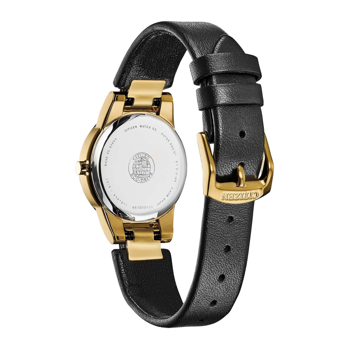 LADIES AXIOM ECO-DRIVE LEATHER STRAP WATCH