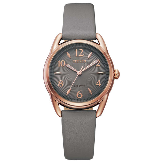 LADIES' DRIVE ECO-DRIVE & LEATHER STRAP