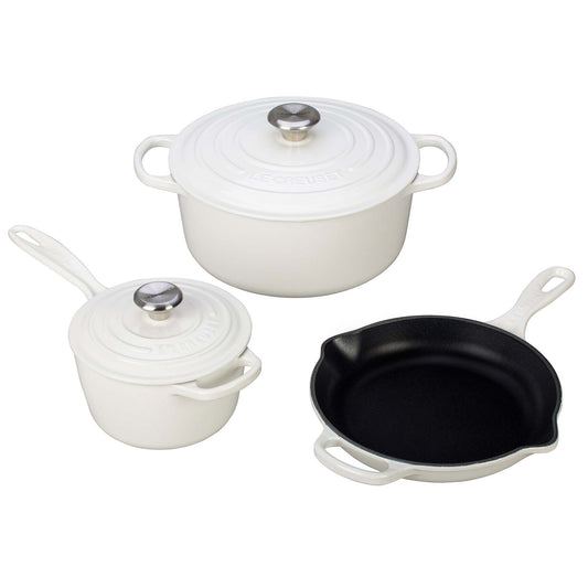 5PC SIGNATURE CAST IRON COOKWARE SET