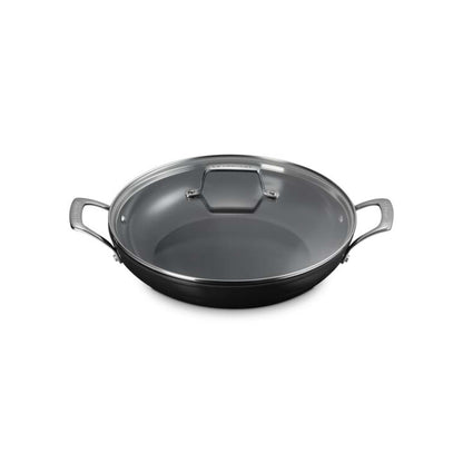 4QT ESSENTIAL NONSTICK CERAMIC SHALLOW BRAISER W/ LID