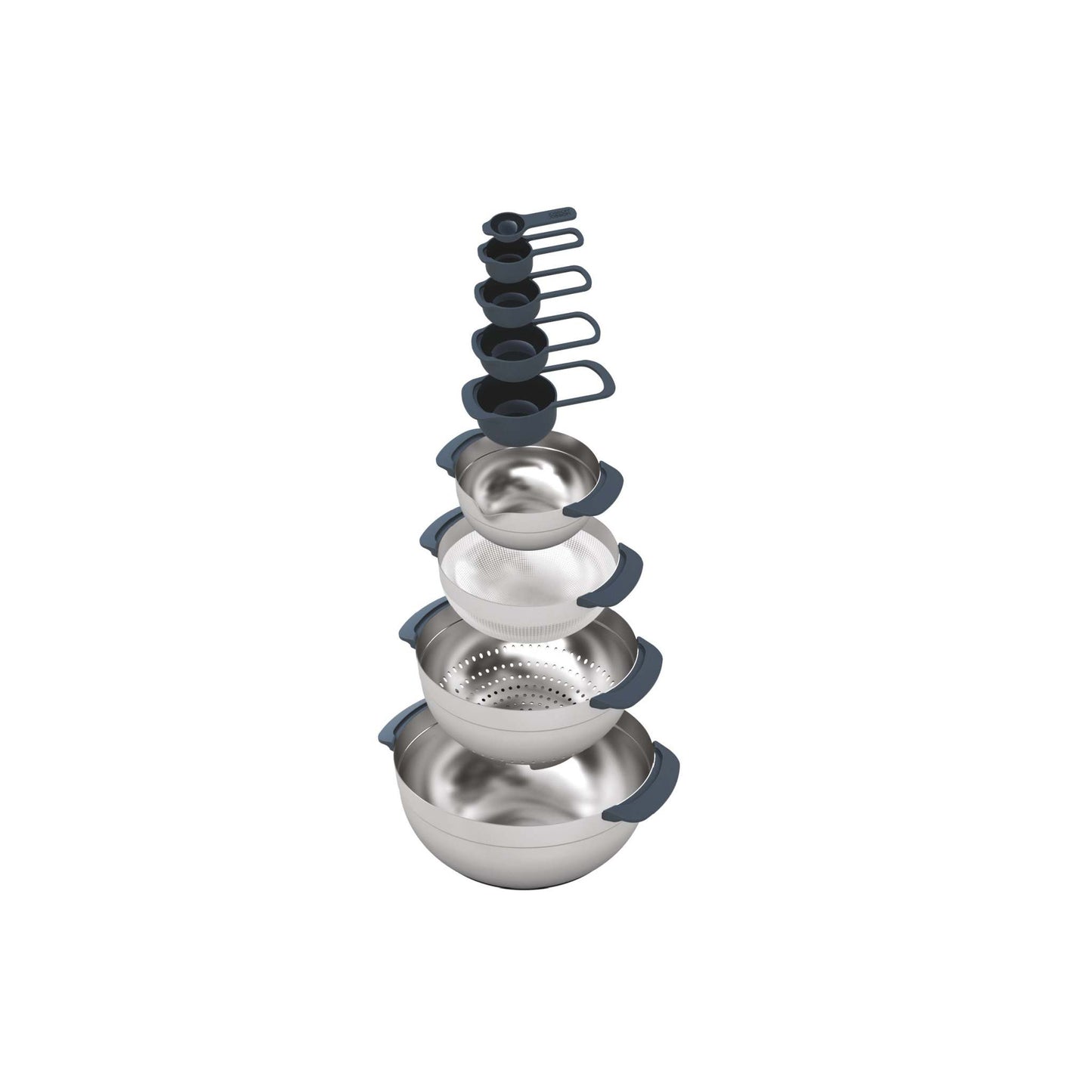 NEST 9PC STEEL FOOD PREPARATION SET