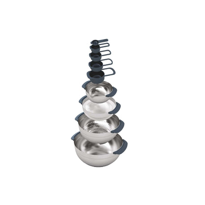 NEST 9PC STEEL FOOD PREPARATION SET