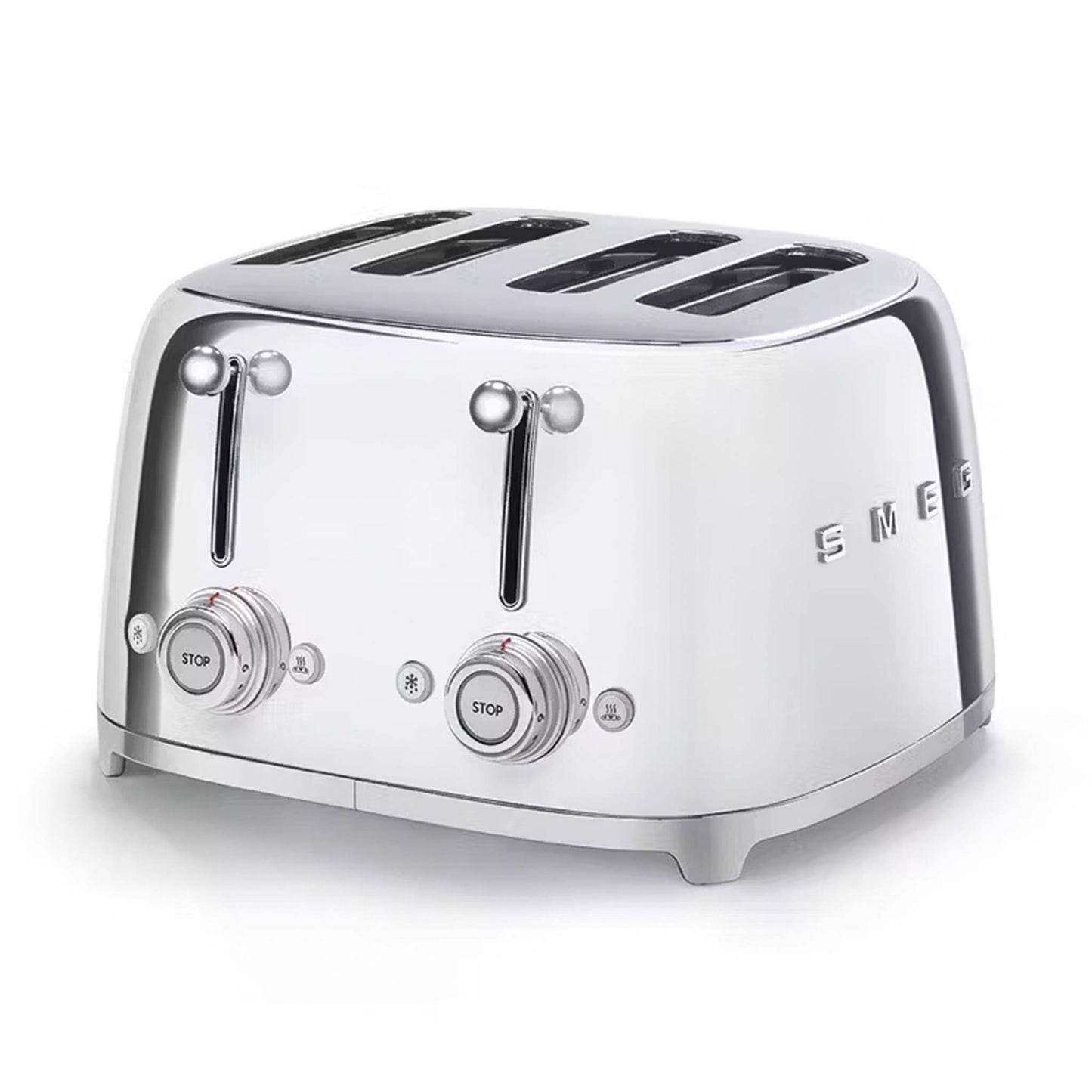 50S RETRO-STYLE 4 SLICE SLOT TOASTER STAINLESS STEEL
