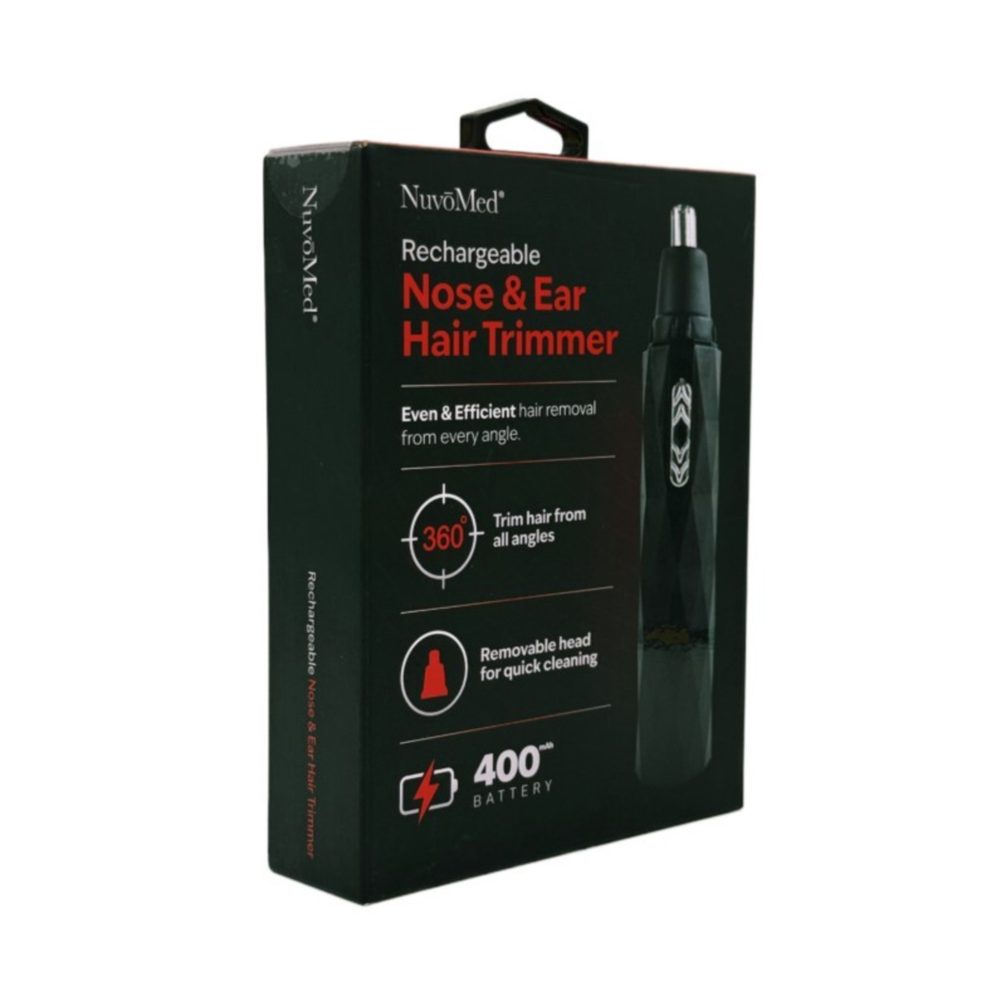 RECHARGEABLE NOSE HAIR TRIMMER