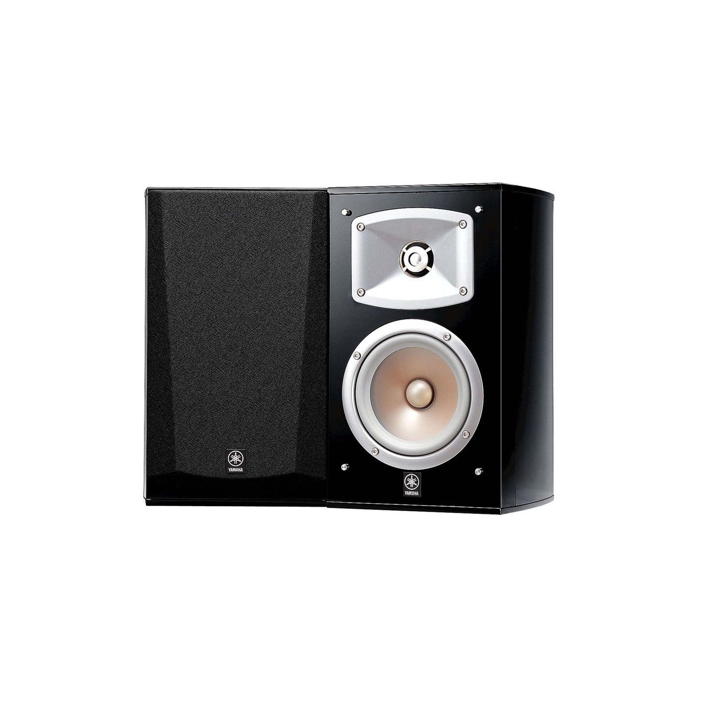 2-WAY BASS REFLEX BOOKSHELF SPEAKER SYSTEM SET OF 2