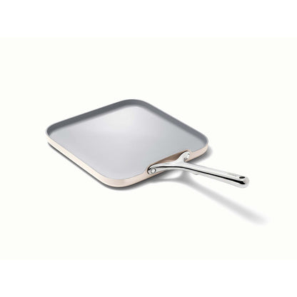 11" SQUARE FLAT GRIDDLE PAN CREAM