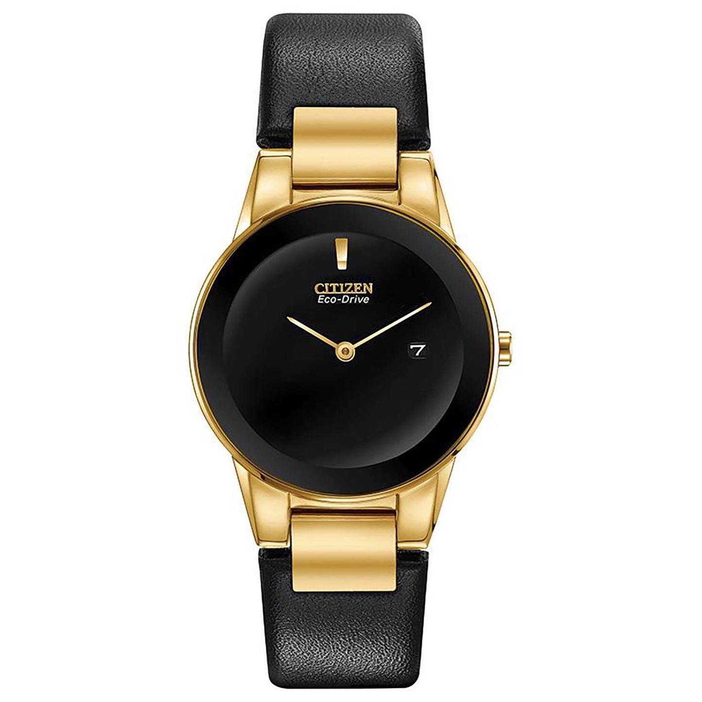 LADIES AXIOM ECO-DRIVE LEATHER STRAP WATCH