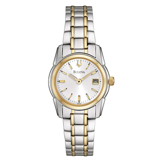 LADIES' CLASSIC TWO-TONE STAINLESS STEEL WATCH
