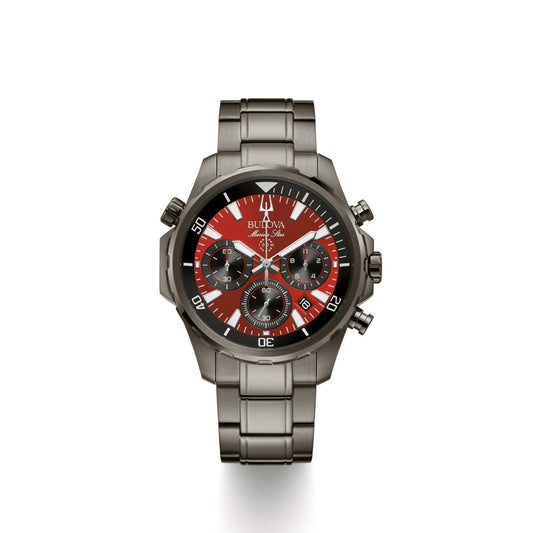 MEN'S MARINE STAR IP STAINLESS STEEL WATCH